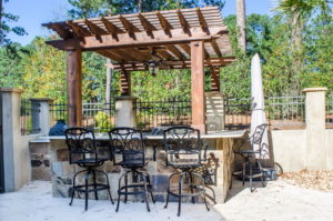 Outdoor Living Space Gazebo in Bluffton, SC